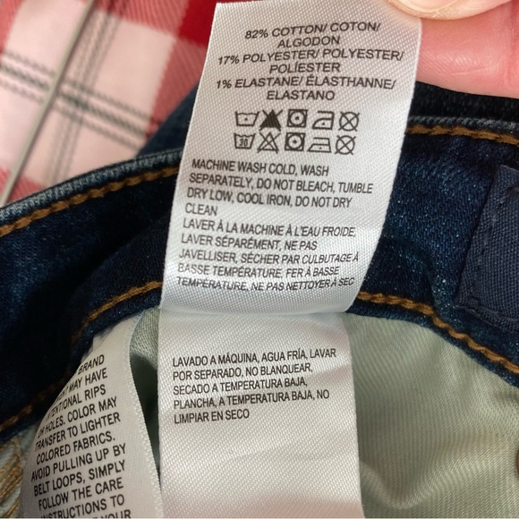 Lucky Brand Ava Mid Rise Crop Denim Jeans Sz 14/32 - Picture 10 of 11